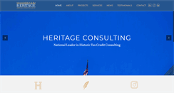 Desktop Screenshot of heritage-consulting.com