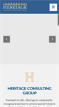 Mobile Screenshot of heritage-consulting.com